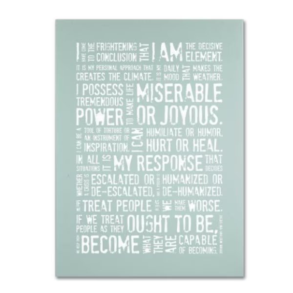 Megan Romo 'Decisive Elements I' Canvas Art, 14x19, Trademark Fine Art, Mfr#: MR0043-C1419GG